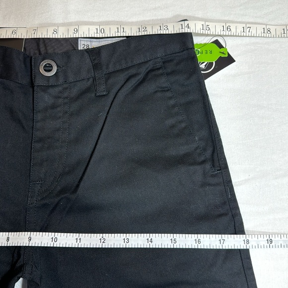 Volcom Frickin Chino Pants, size 28, black - Picture 6 of 8